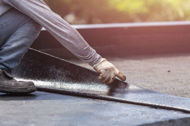 Professional Basement Waterproofing technician working in Black Creek, WI